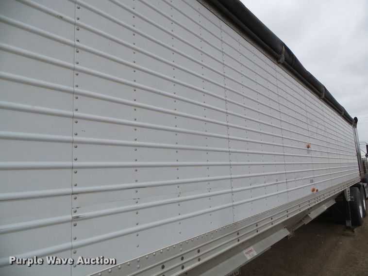 image for item DG0195 1985 Timpte double hopper bottom grain trailer