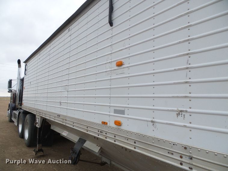 image for item DG0195 1985 Timpte double hopper bottom grain trailer