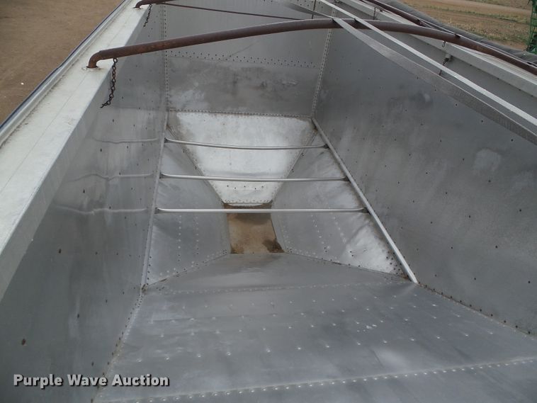 image for item DG0195 1985 Timpte double hopper bottom grain trailer