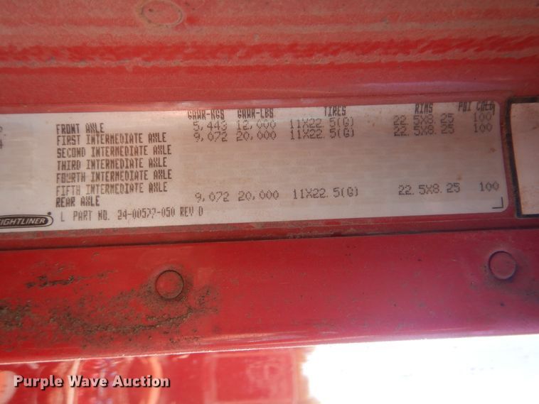 image for item DG8561 1998 Freightliner Century Class semi truck