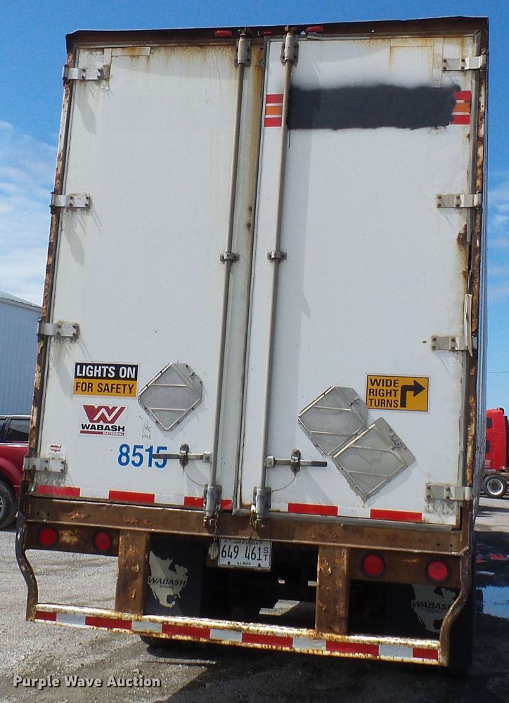 image for item DI0618 2003 Wabash DVCVHP dry van trailer