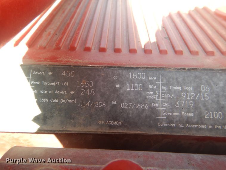 image for item GE9394 2012 Peterbilt 386 semi truck