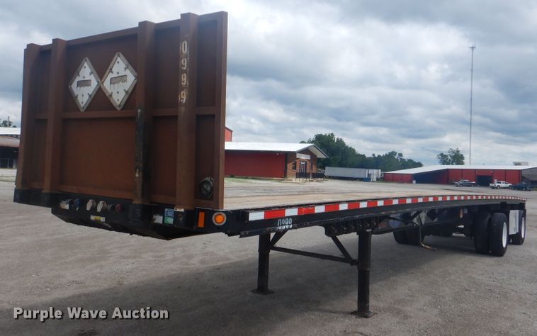 image for item GF9201 2015 Fontaine HAVSF12WSA flatbed trailer