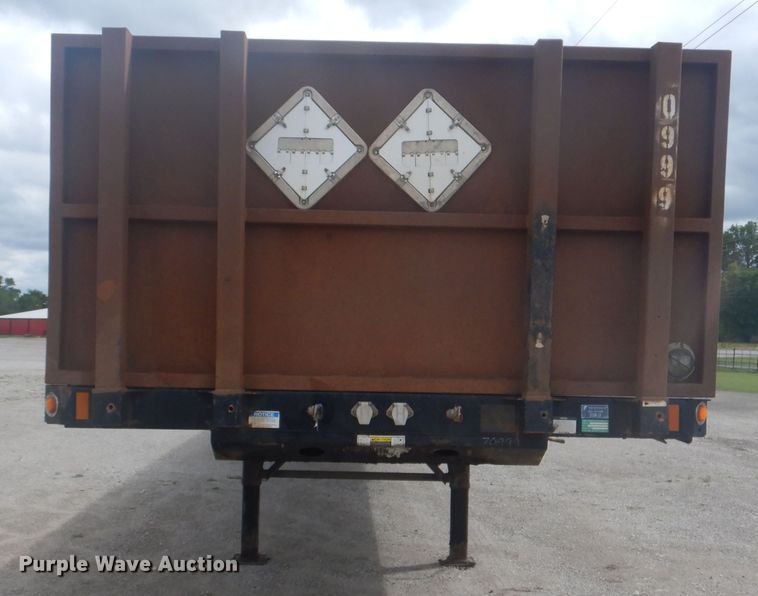 image for item GF9201 2015 Fontaine HAVSF12WSA flatbed trailer