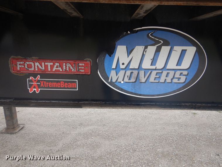 image for item GF9201 2015 Fontaine HAVSF12WSA flatbed trailer