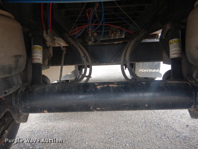 image for item GF9201 2015 Fontaine HAVSF12WSA flatbed trailer