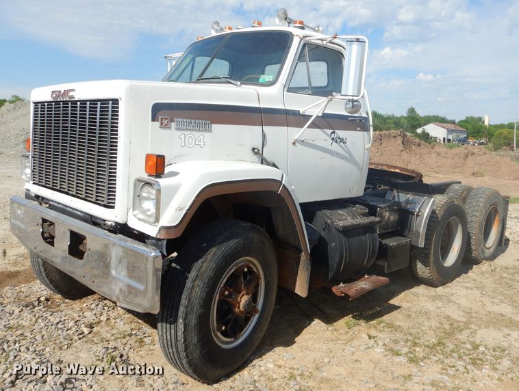 image for item GN9251 1978 GMC Brigadier semi truck
