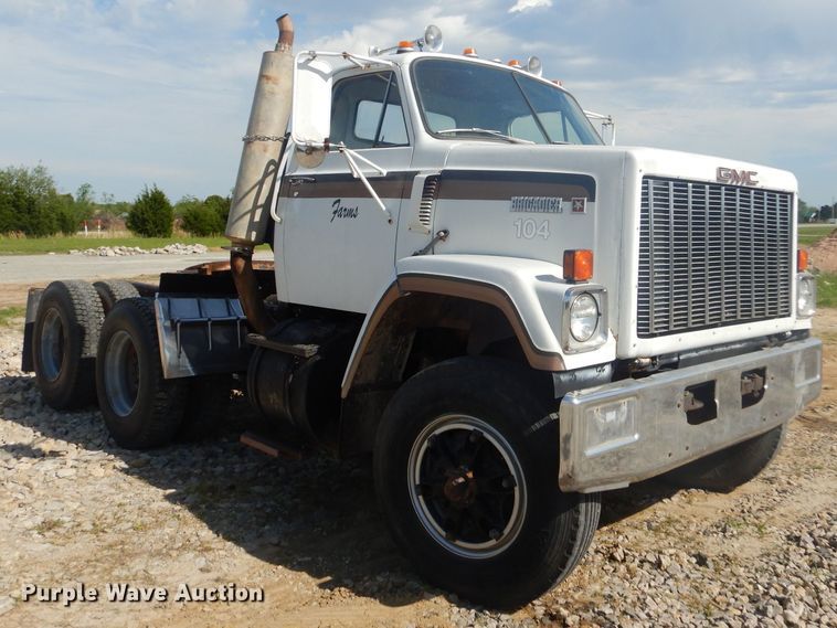 image for item GN9251 1978 GMC Brigadier semi truck