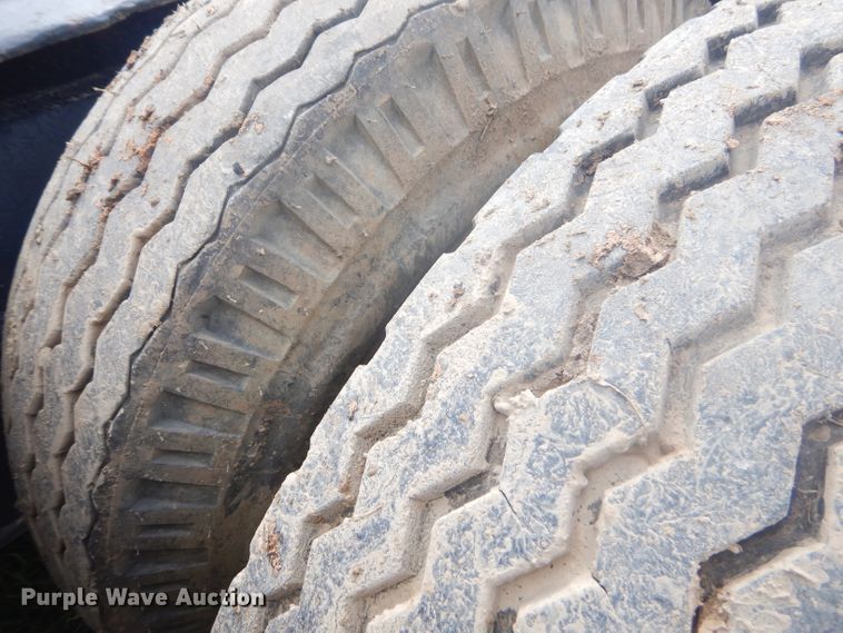 image for item GN9252 1974 Sloan lowboy equipment trailer