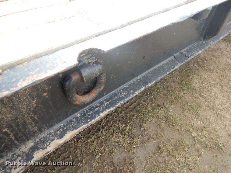 image for item GN9252 1974 Sloan lowboy equipment trailer