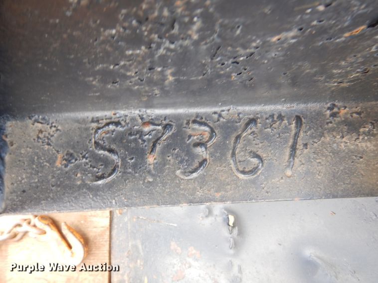 image for item GN9252 1974 Sloan lowboy equipment trailer