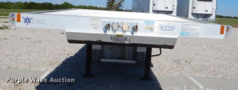 image for item GN9340 2015 Fontaine HAR52D22RSA drop deck trailer