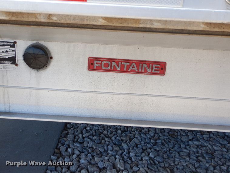 image for item GN9340 2015 Fontaine HAR52D22RSA drop deck trailer