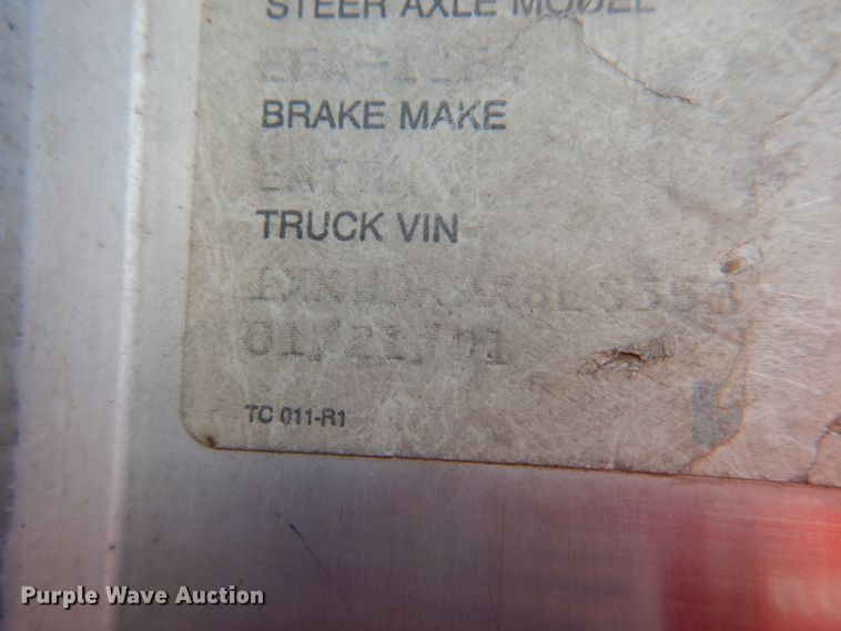 image for item GW9860 1990 Kenworth W900 semi truck