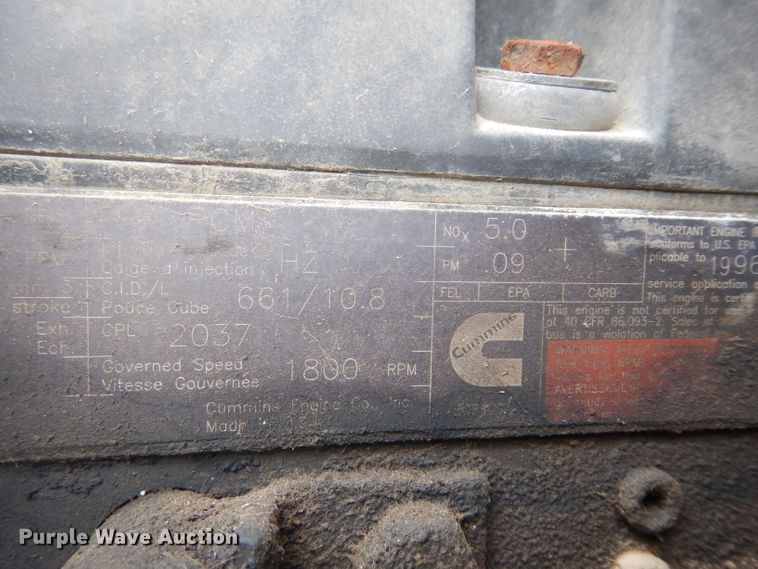 image for item GY9211 1996 Freightliner FL112  flatbed truck