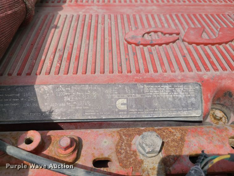 image for item K5850 2012 Peterbilt 386  semi truck