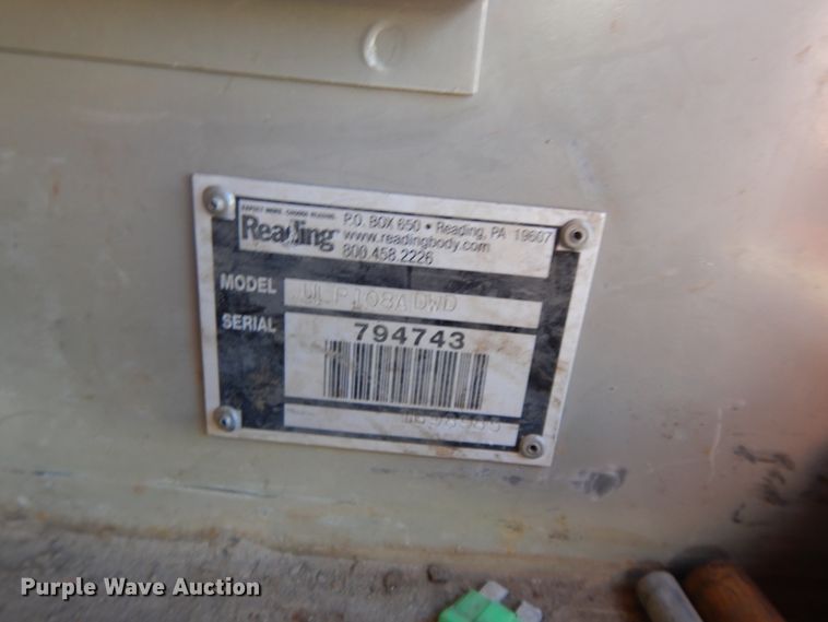 image for item DE5651 2014 Dodge Ram 3500HD  Crew Cab utility bed pickup truck