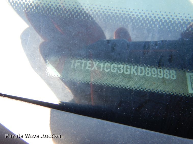 image for item DE5653 2016 Ford F150  SuperCab pickup truck