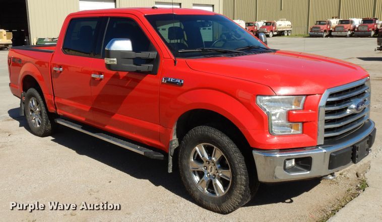 image for item DE5655 2017 Ford F150  SuperCrew pickup truck