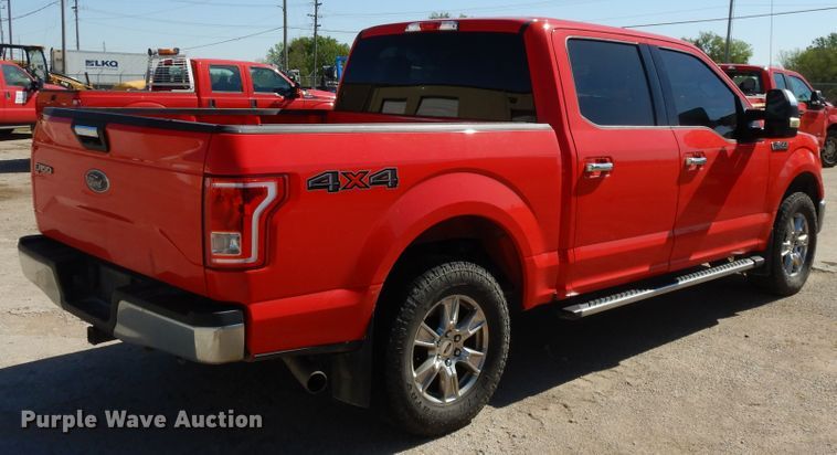 image for item DE5655 2017 Ford F150  SuperCrew pickup truck
