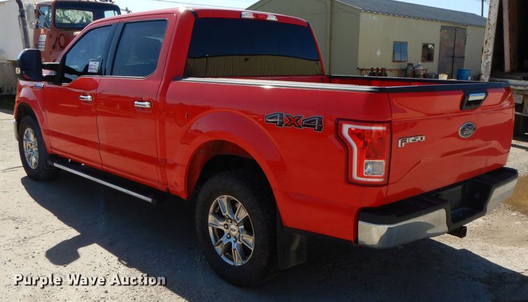 image for item DE5655 2017 Ford F150  SuperCrew pickup truck