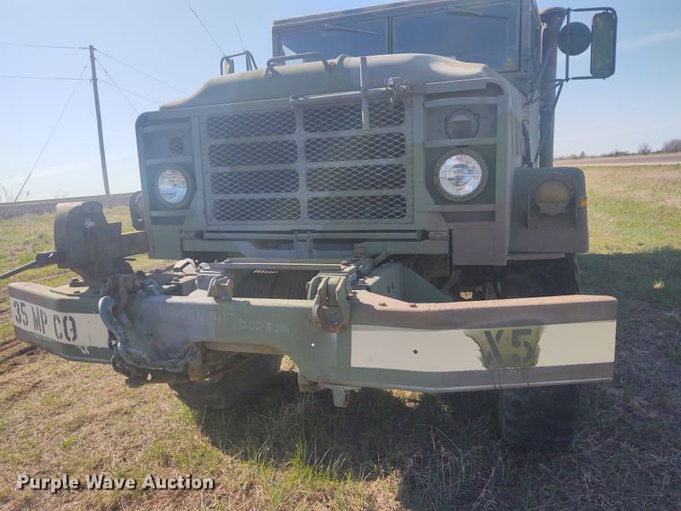 image for item DE6909 1991 Harsco M932A  wrecker truck