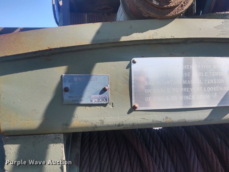 image for item DE6909 1991 Harsco M932A  wrecker truck