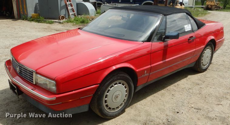 image for item DF3129 1990 Cadillac Allante  convertible