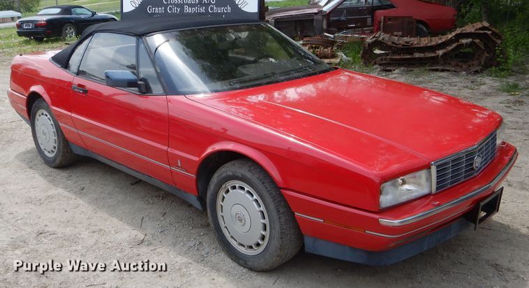 image for item DF3129 1990 Cadillac Allante  convertible