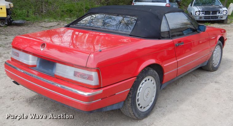 image for item DF3129 1990 Cadillac Allante  convertible