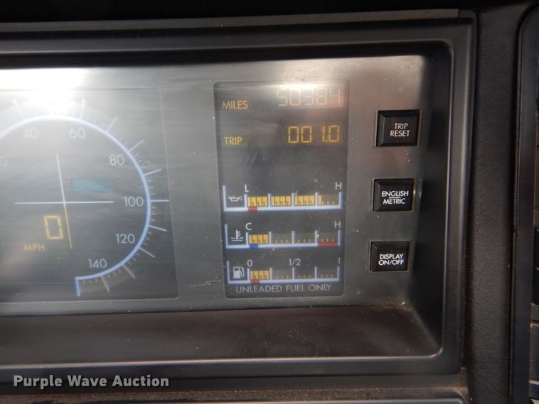 image for item DF3129 1990 Cadillac Allante  convertible