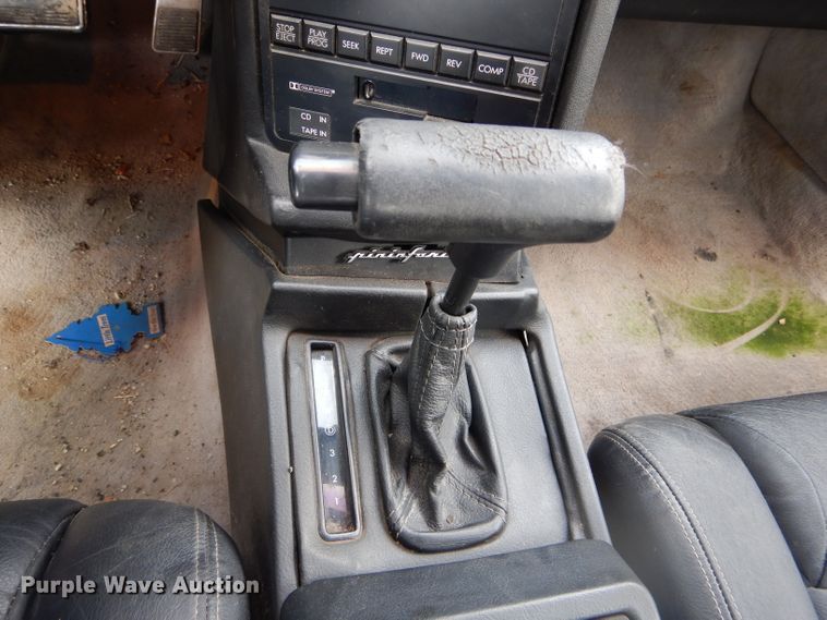 image for item DF3129 1990 Cadillac Allante  convertible