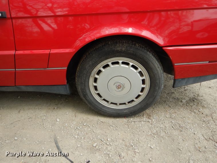 image for item DF3129 1990 Cadillac Allante  convertible