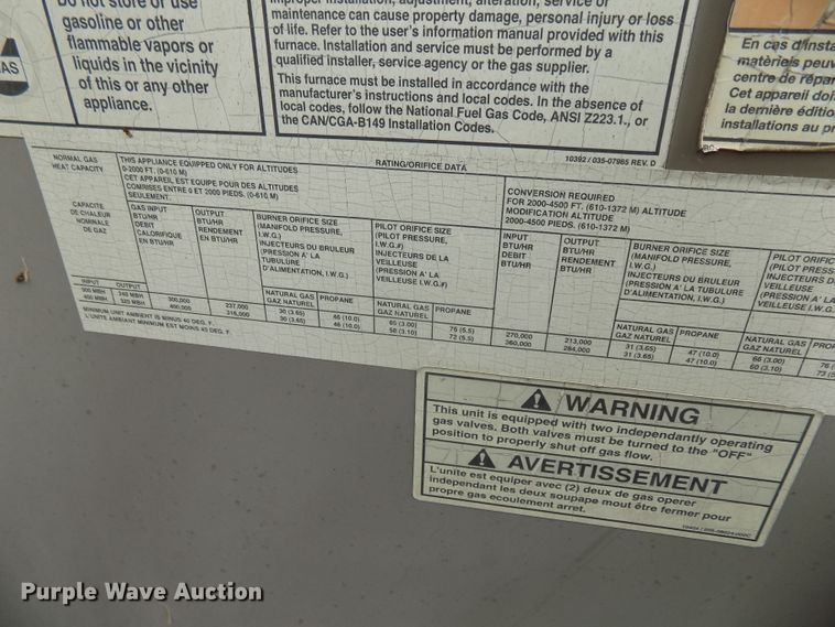 image for item DG2584 York air conditioner