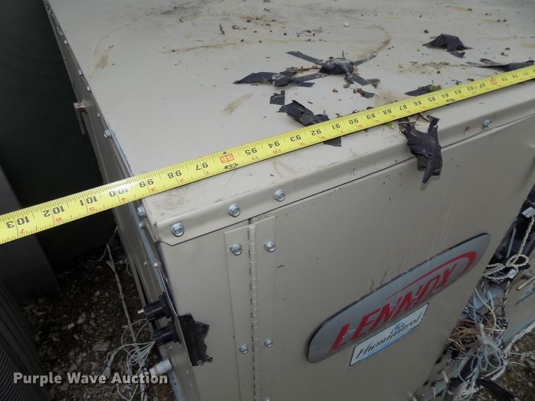 image for item DG2586 Lennox Humiditrol LGA090H2BS3G roof top air conditioner