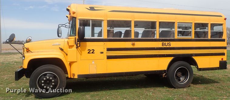 image for item DG3050 2003 Blue Bird B7 school bus