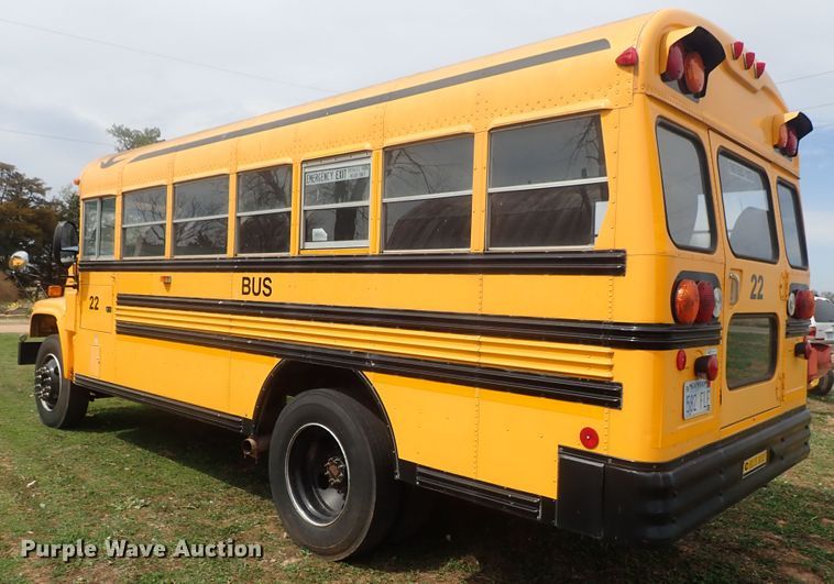 image for item DG3050 2003 Blue Bird B7 school bus