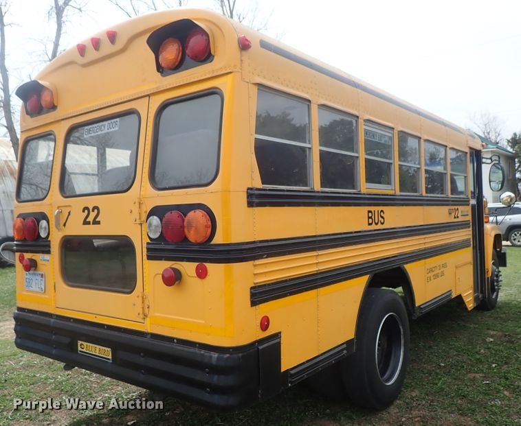 image for item DG3050 2003 Blue Bird B7 school bus