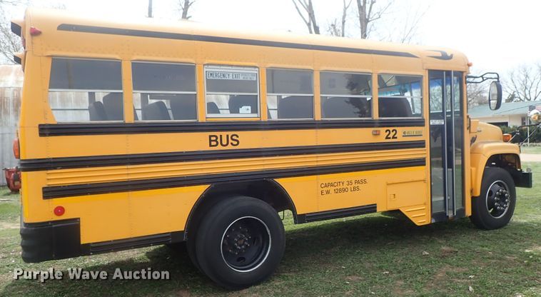 image for item DG3050 2003 Blue Bird B7 school bus