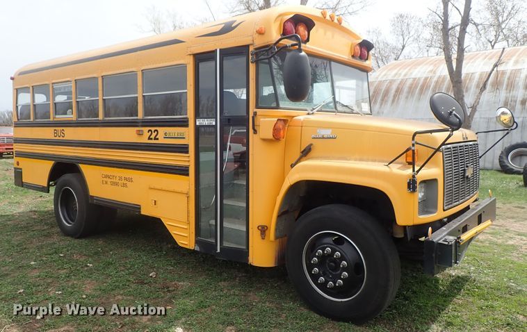 image for item DG3050 2003 Blue Bird B7 school bus