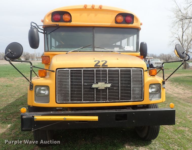 image for item DG3050 2003 Blue Bird B7 school bus