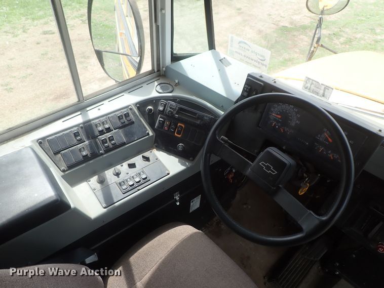 image for item DG3050 2003 Blue Bird B7 school bus