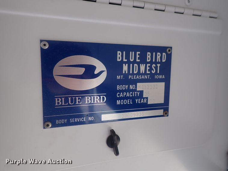image for item DG3050 2003 Blue Bird B7 school bus