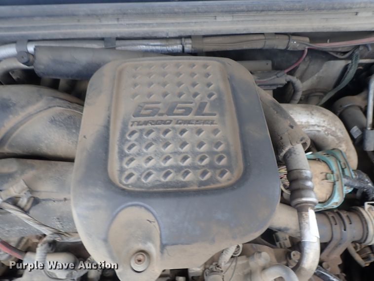 image for item DG3231 2009 Chevrolet Silverado 3500HD  Crew Cab flatbed pickup truck