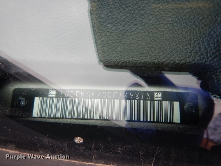 image for item DG6496 2012 Chevrolet Silverado 1500  Crew Cab pickup truck