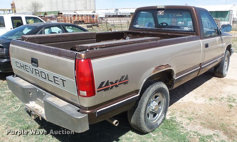 image for item DH4893 1988 Chevrolet K1500  pickup truck