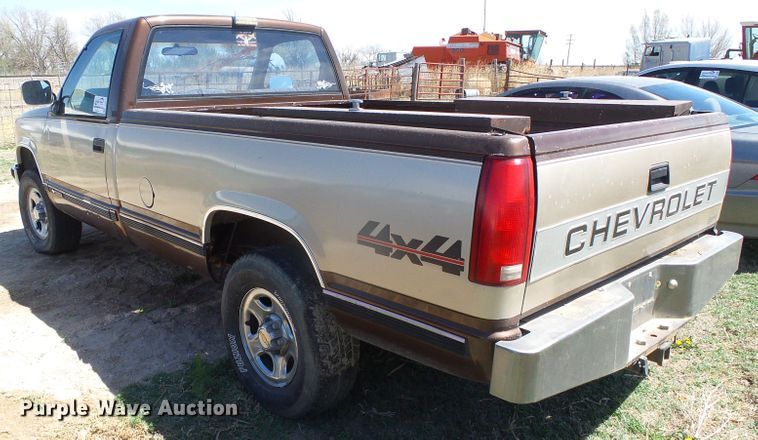 image for item DH4893 1988 Chevrolet K1500  pickup truck