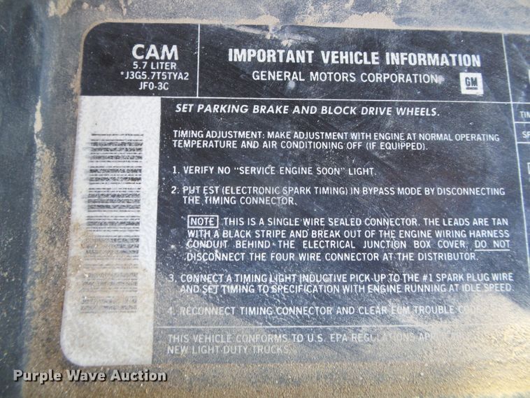 image for item DH4893 1988 Chevrolet K1500  pickup truck