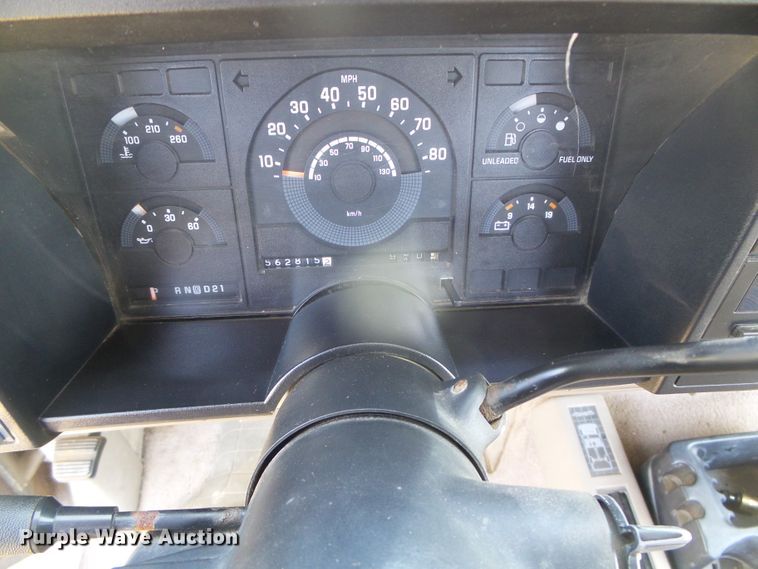 image for item DH4893 1988 Chevrolet K1500  pickup truck