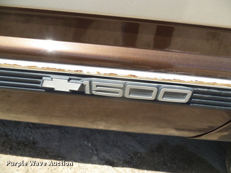 image for item DH4893 1988 Chevrolet K1500  pickup truck